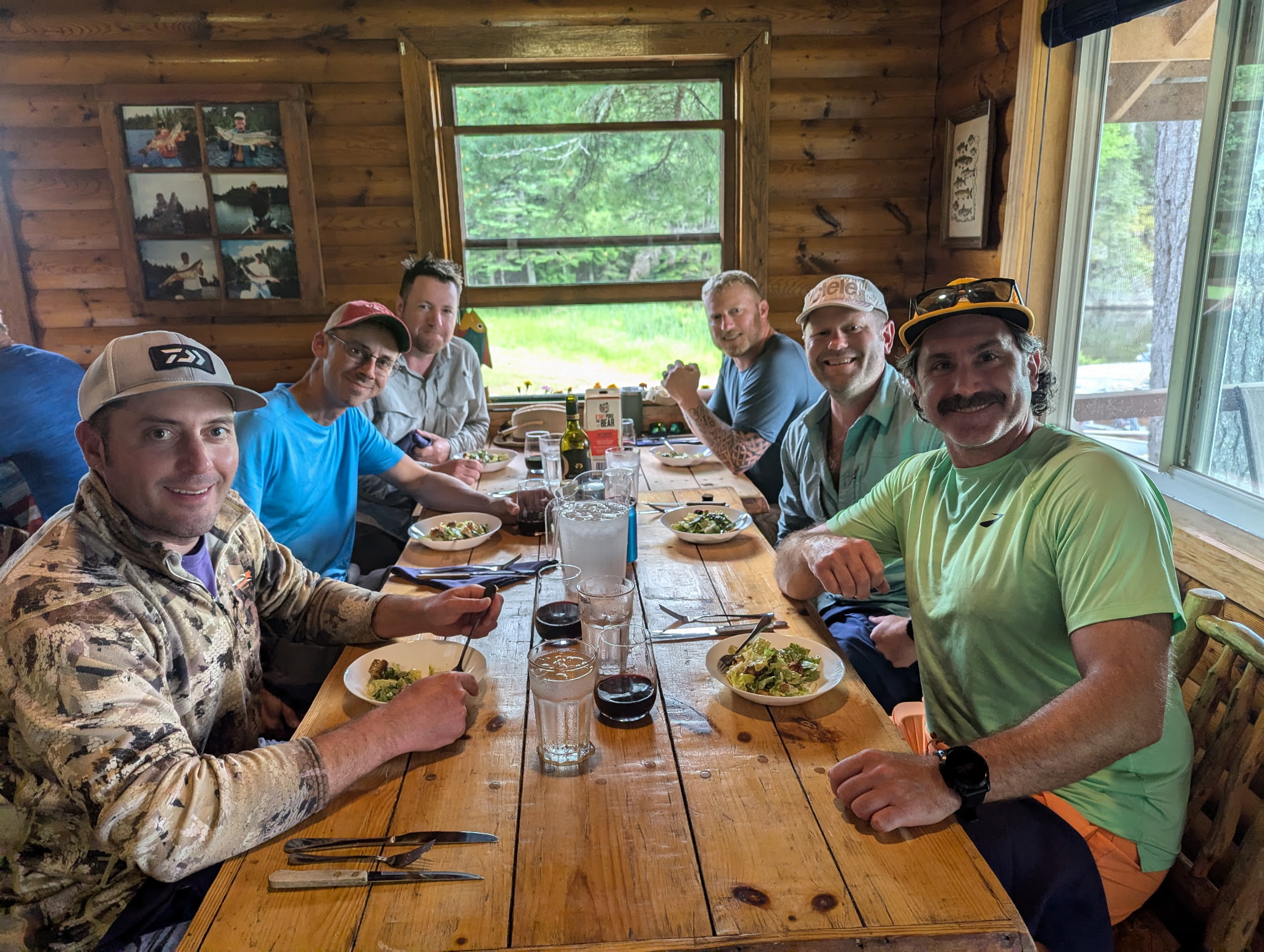 Dinner at the lodge