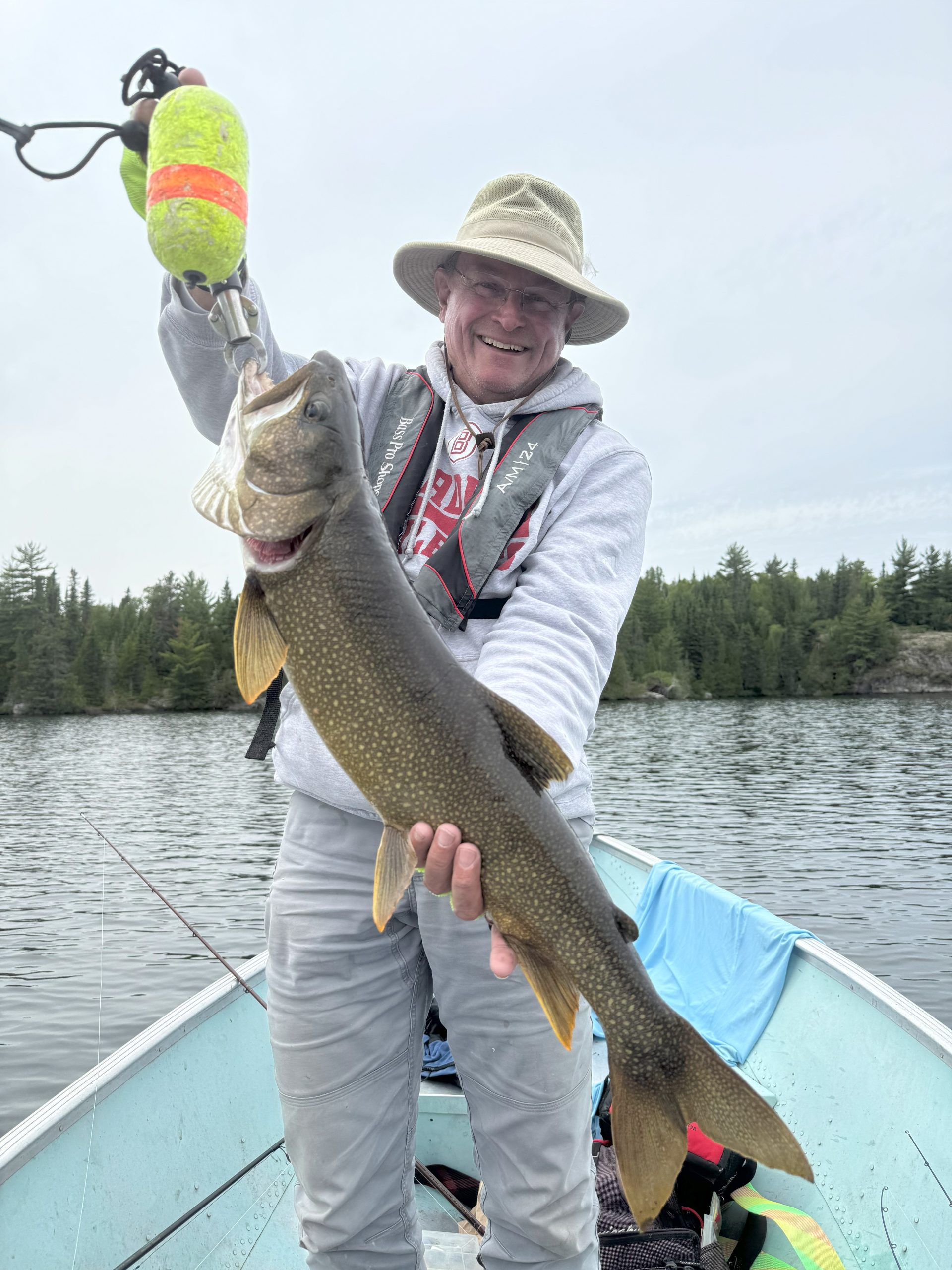 Trophy lake trout