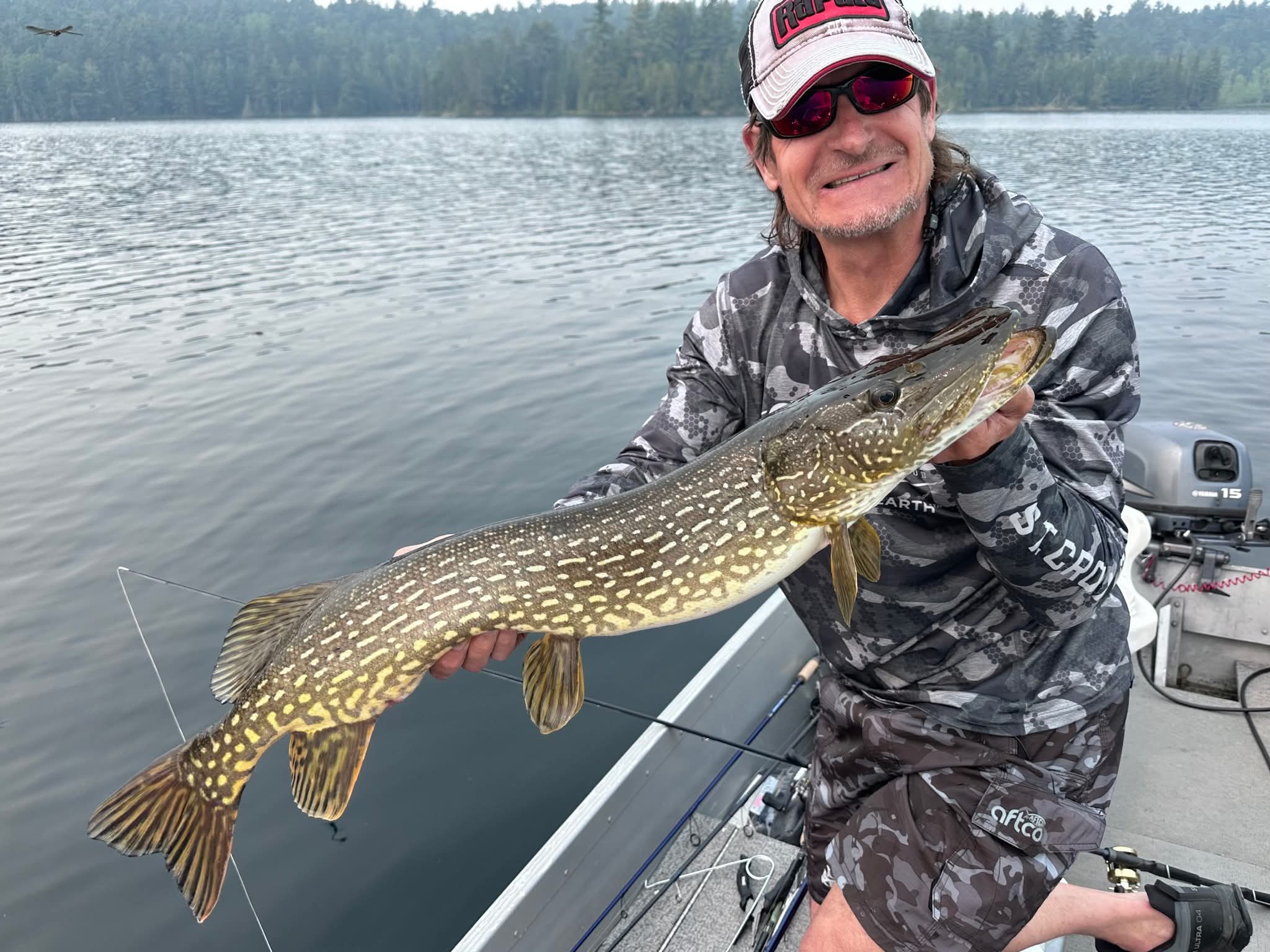 Cormier with a nice pike