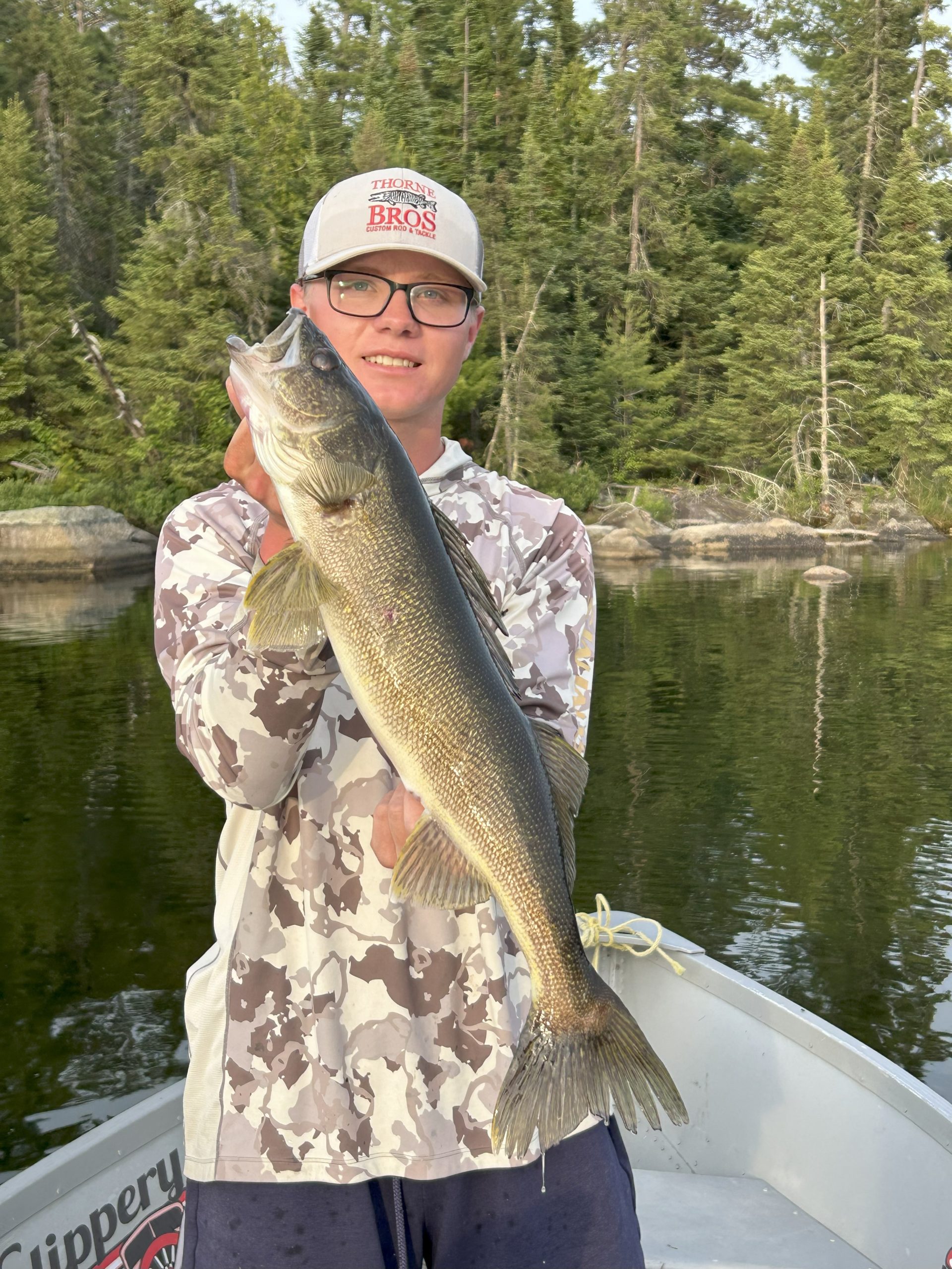 trophy Yoke Lake walleye